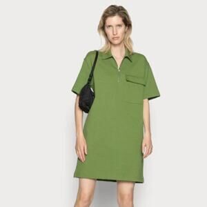 Samsoe Samsoe Jessy Shirt Dress in Twist Of Lime
